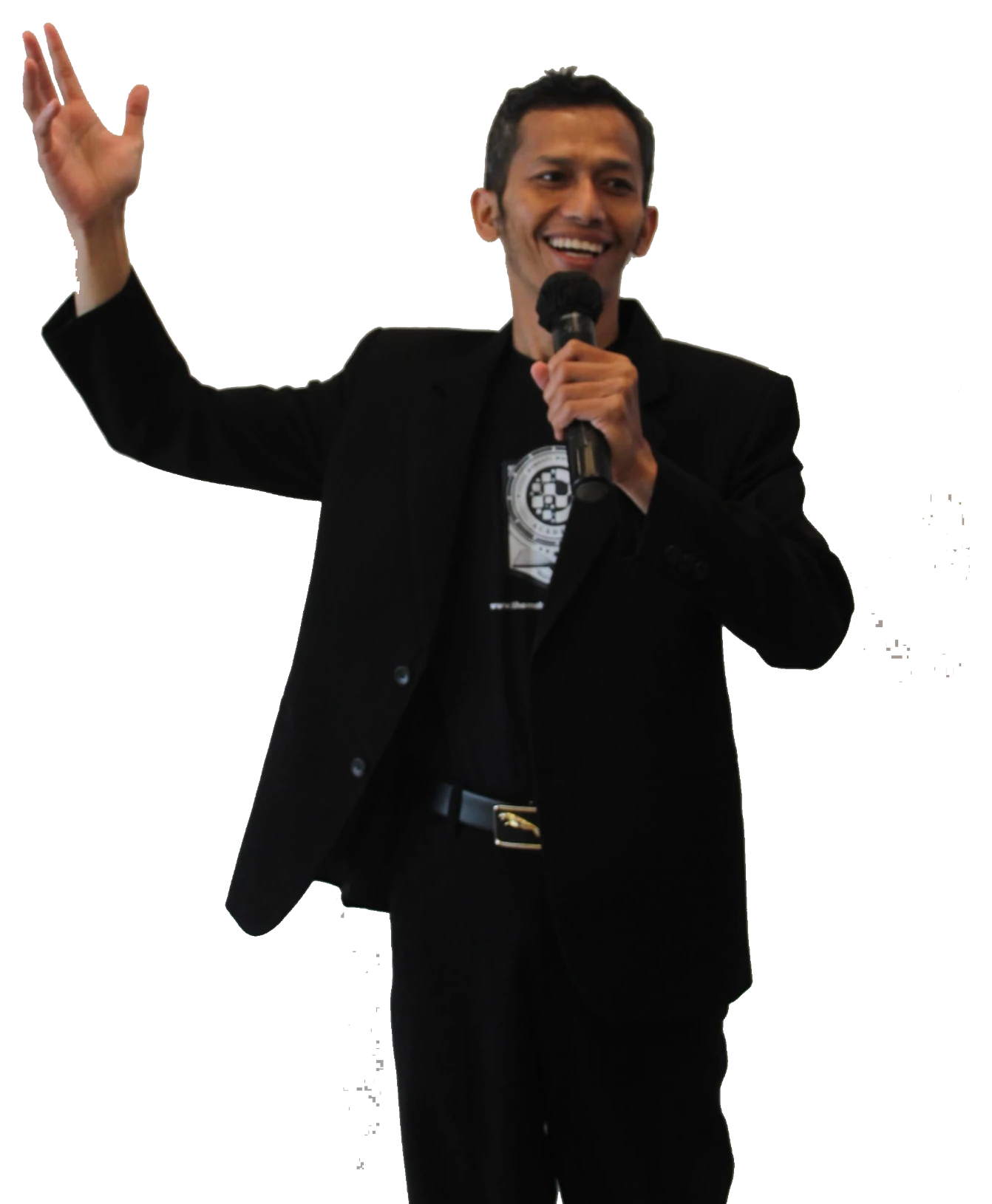 Acep Hendra saat menyampaikan materi